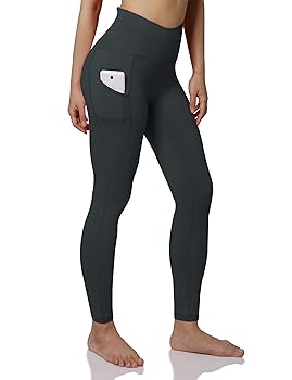 ODODOS Women’s Out Pockets High Waisted Yoga Leggings
