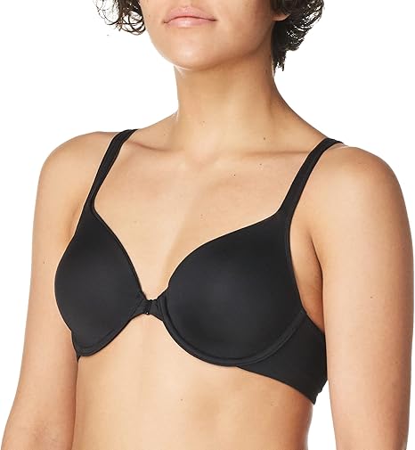 Hanes Ultimate Women's ComfortBlend T-Shirt Front-Close Underwire Bra