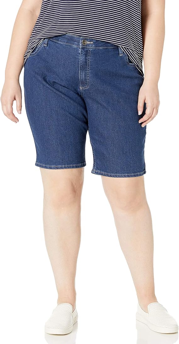 LEE Women’s Instantly Slims Classic Relaxed Fit Monroe Straight Leg Jean