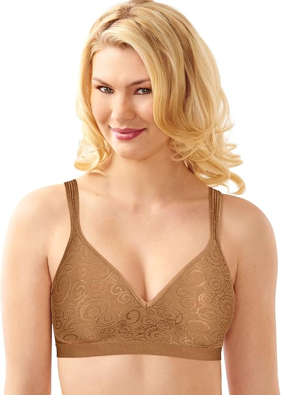 Bali Women's Comfort Revolution Wire-free Bra (Best Bra for sloping shoulders)