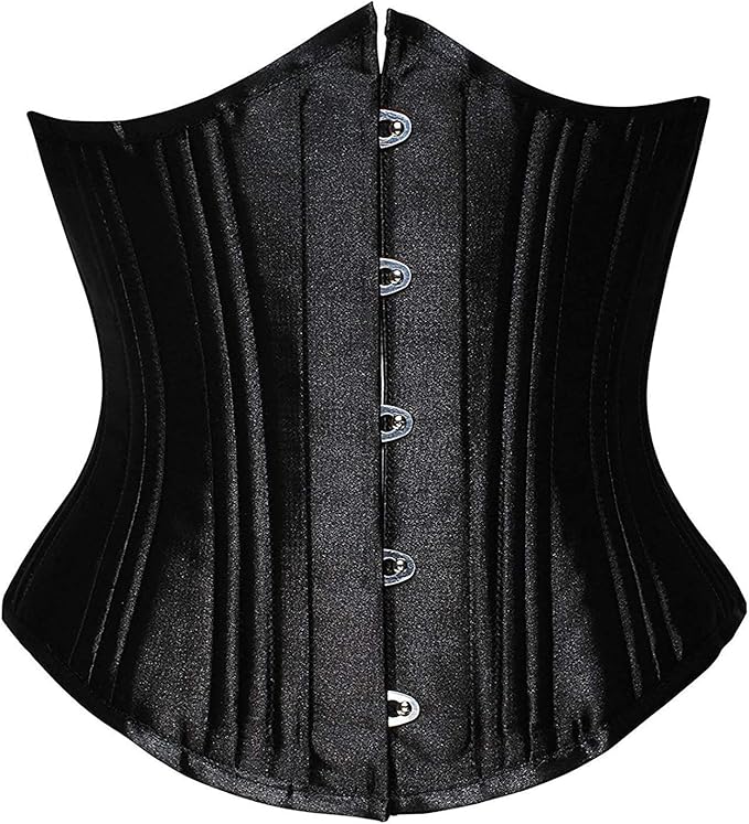 SHAPERX Women Waist Training Corsets Underbust Heavy Duty 26 Steel Boned