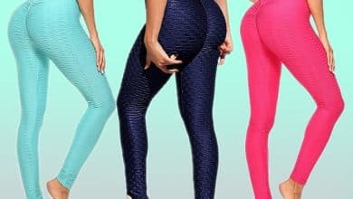 girls with anti cellulite leggings